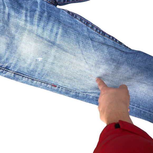 True Religion Jeans Size 31 STRAIGHT Blue - Picture 7 of 10